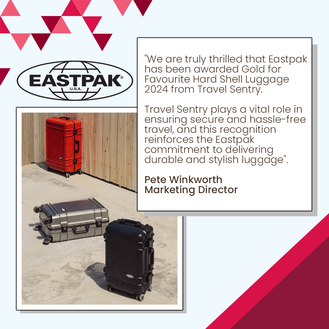 Customer testimonial from Eastpak